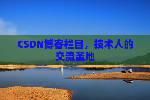 CSDN博客栏目，技术人的交流圣地